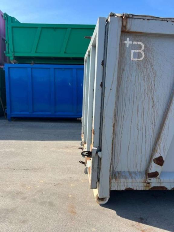CONTAINER SCARRABILE USATO CON COPERCHIO Foto 9