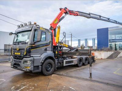 Man TGS 32.470 BL + PK 24001/5xhydr. in vendita da Braem NV