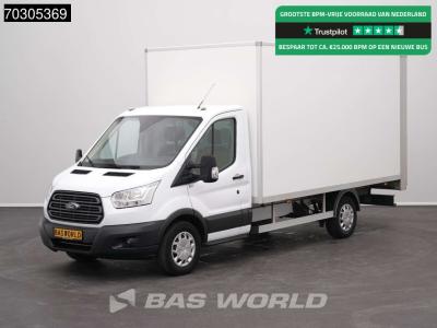 Ford Transit 130pk D'Hollandia Laadklep Zijdeur Bakwagen Navi Airco Cruise Euro6 Meubelbak Koffer Airco in vendita da BAS World B.V.