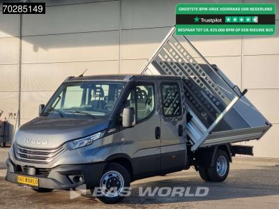 Iveco Daily 35C21 Open Laadbak Dubbel Cabine 210PK 3.0L Dubbellucht Airco Cruise LED Camera Pritsche Pick in vendita da BAS World B.V.