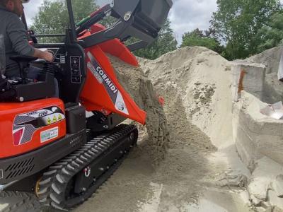 Cormidi C200 ACW - CASSONE RIBALTABILE TRILATERALE - BENNA OSCILLANTE