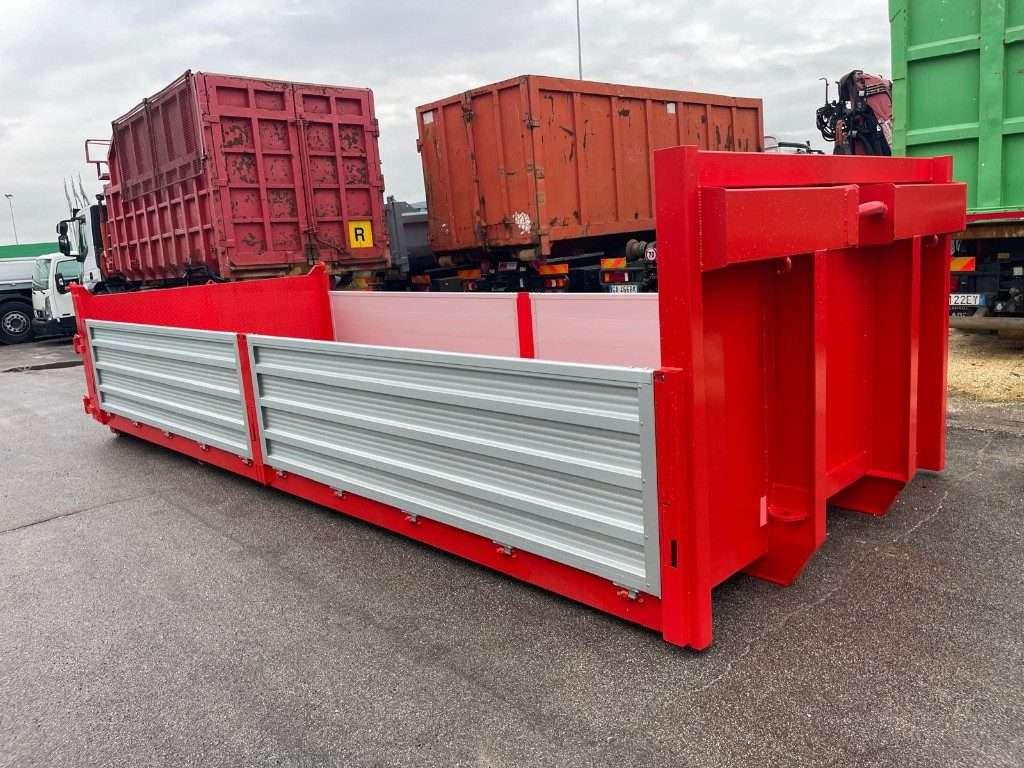 CONTAINER SCARRABILE NUOVO A PIANALE CON SPONDE Foto 5