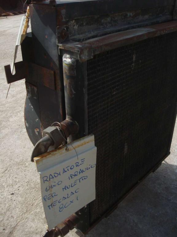 Radiatore olio idraulico per per Muletto Mecalac 8CXI Foto 1