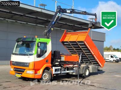Daf LF45.210 LF 4X2 MKG HLK 66 Crane Manual Euro 5 in vendita da BAS World B.V.