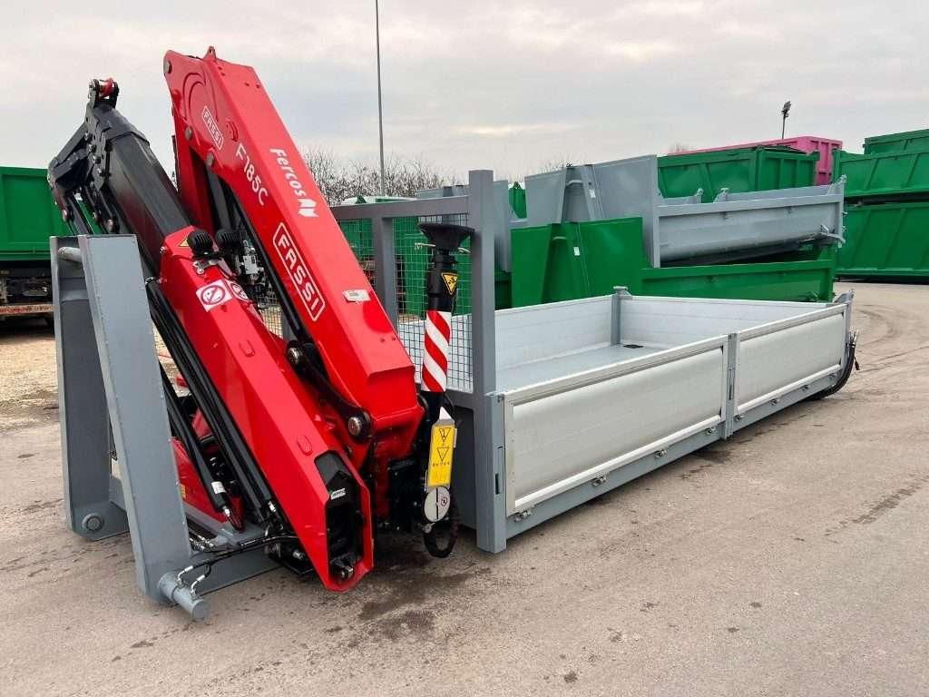 CONTAINER NUOVO SCARRABILE A PIANALE CON SPONDE Foto 2