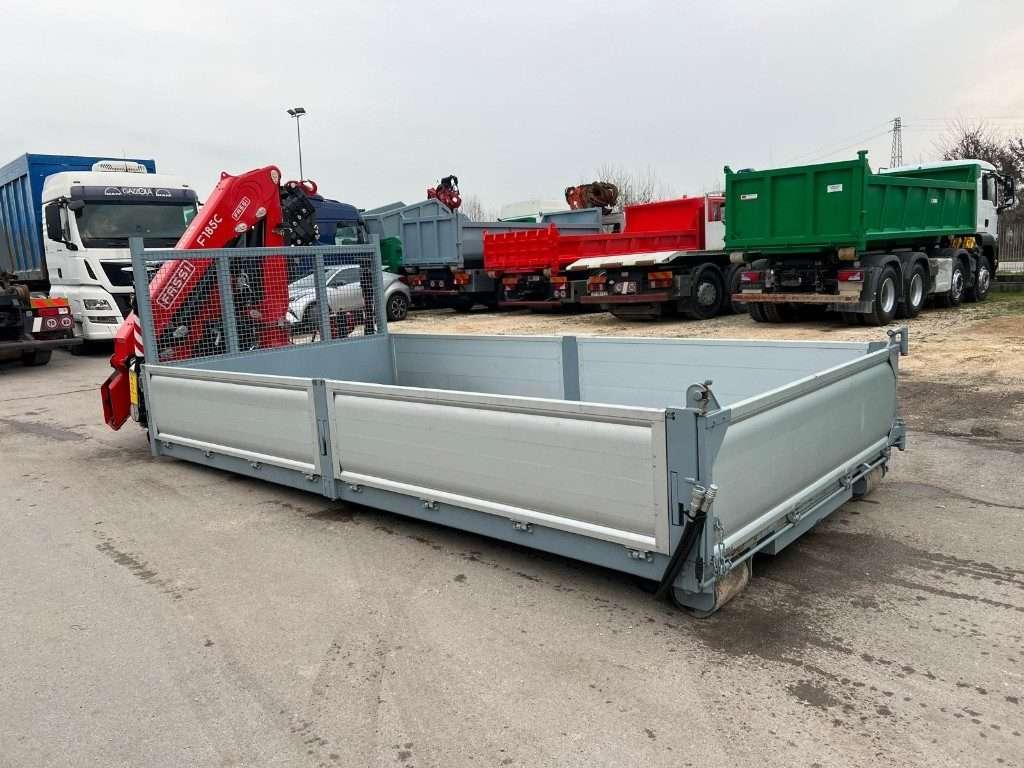 CONTAINER NUOVO SCARRABILE A PIANALE CON SPONDE Foto 4