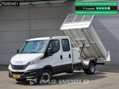 Iveco Daily 35C16 3.0L Kipper met Kist Dubbel Cabine Dubbellucht 3,5t Trekhaak Airco Cruise Euro6 Kieper in vendita da BAS World B.V.