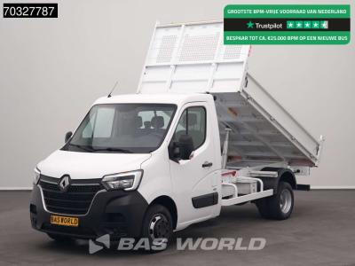 Renault Master 130PK Kipper Dubbellucht 3,5t Trekhaak Airco Cruise Euro6 Tipper Benne Kieper Airco Trekhaak in vendita da BAS World B.V.