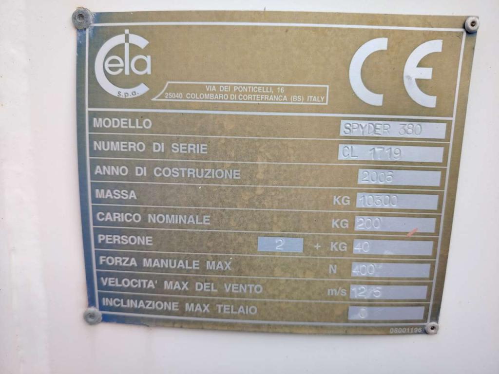 Cela SPYDER380 Foto 8