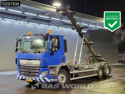 Daf CF 440 6X2 NL-Truck 28tons Transcom TRC-28S Lift Axle Automatic ACC Euro 6 in vendita da BAS World B.V.
