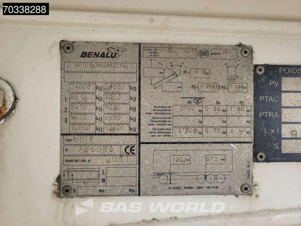 Benalu BEN 3 axles Lift Axle 25m3 ALU Foto 26