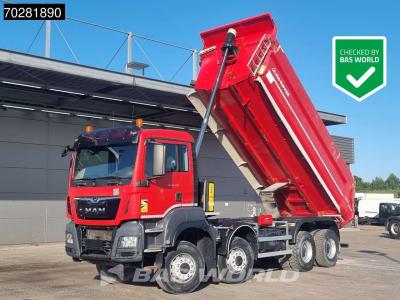Man TGS 41.480 8X8 8x8 Big-Axle Steelsuspension 20m3 Tipper Euro 6 in vendita da BAS World B.V.