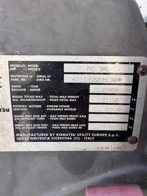 Komatsu PC95 Foto 3