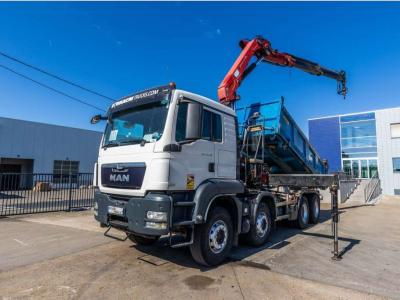 Man TGS 35.360 BB+ BIBENNE+HMF 18T/m+2EXT in vendita da Braem NV