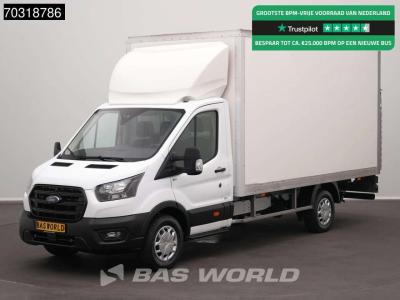 Ford Transit 130pk Laadklep Bakwagen Airco Crusie Euro6 Meubelbak Koffer Airco Cruise control in vendita da BAS World B.V.