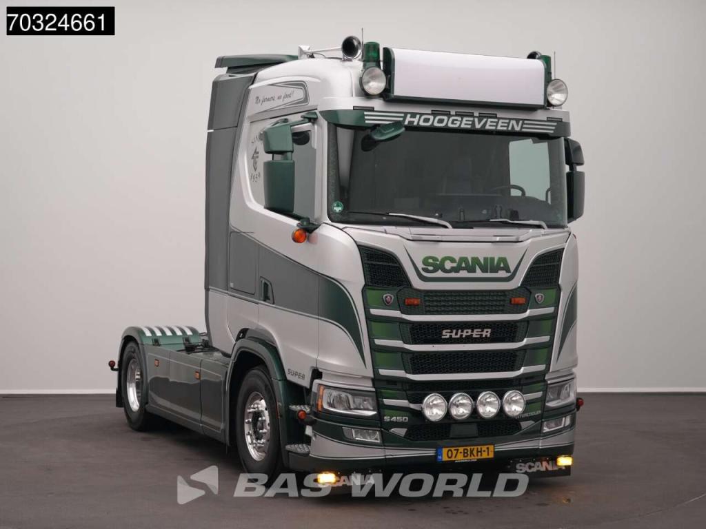 Scania S450 S 4X2 Retarder Hydraulic Full-Air Alcoa's Leder Foto 3