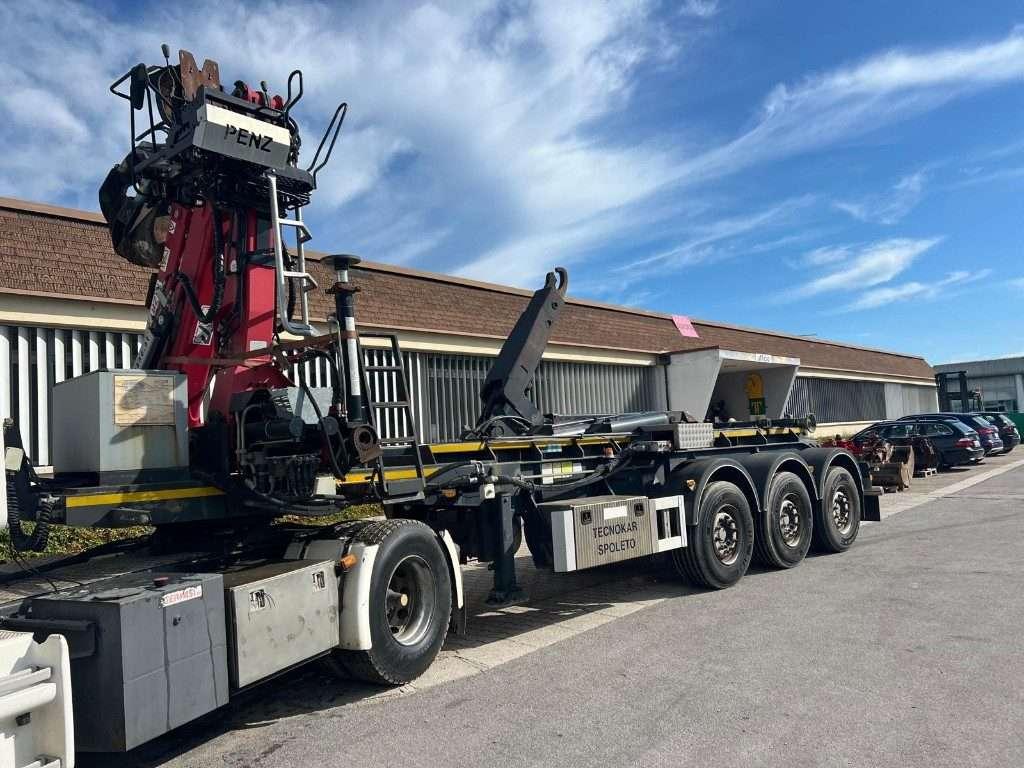 Tecnokar Trailers SCARRABILE CON GRU Foto 6