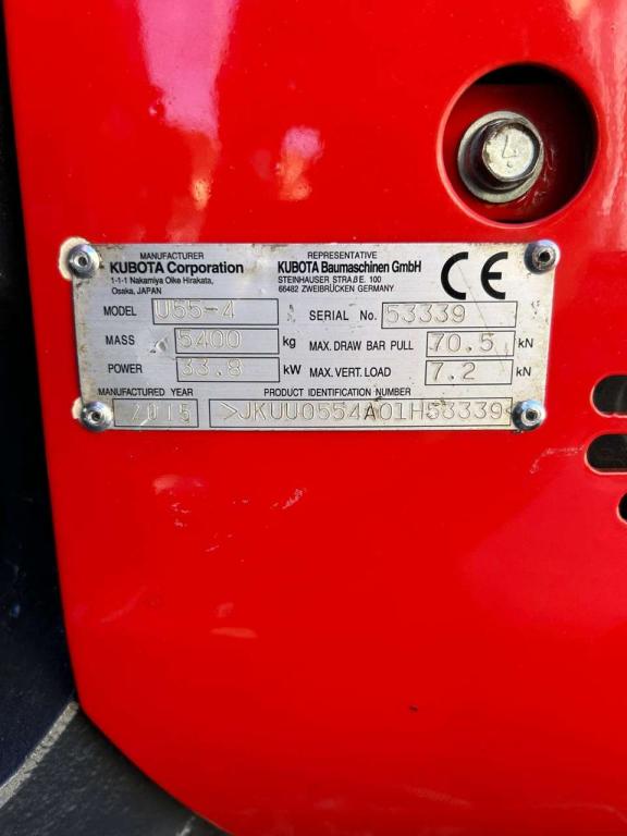 Kubota U55-4 Foto 8
