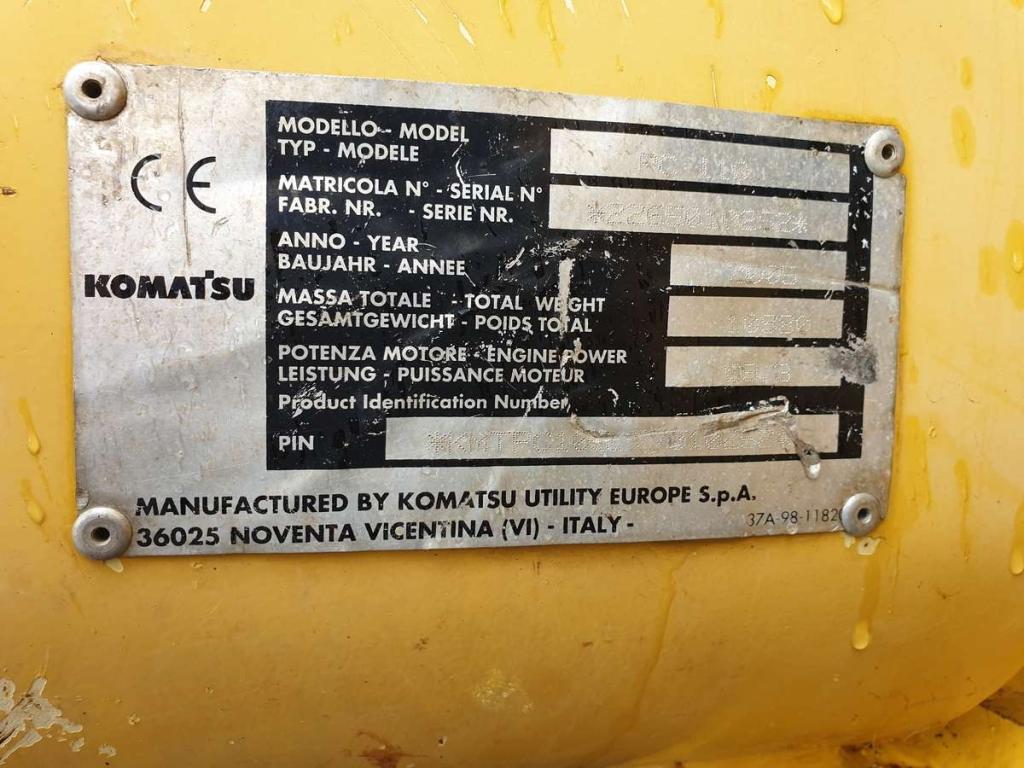 Komatsu PC110R Foto 3