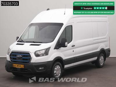 Ford e-Transit 184pk Elektrisch 68kWh 317km WLTP Hoog Dak L3H3 Airco Navi Cruise 360 Camera Apple Carpla in vendita da BAS World B.V.