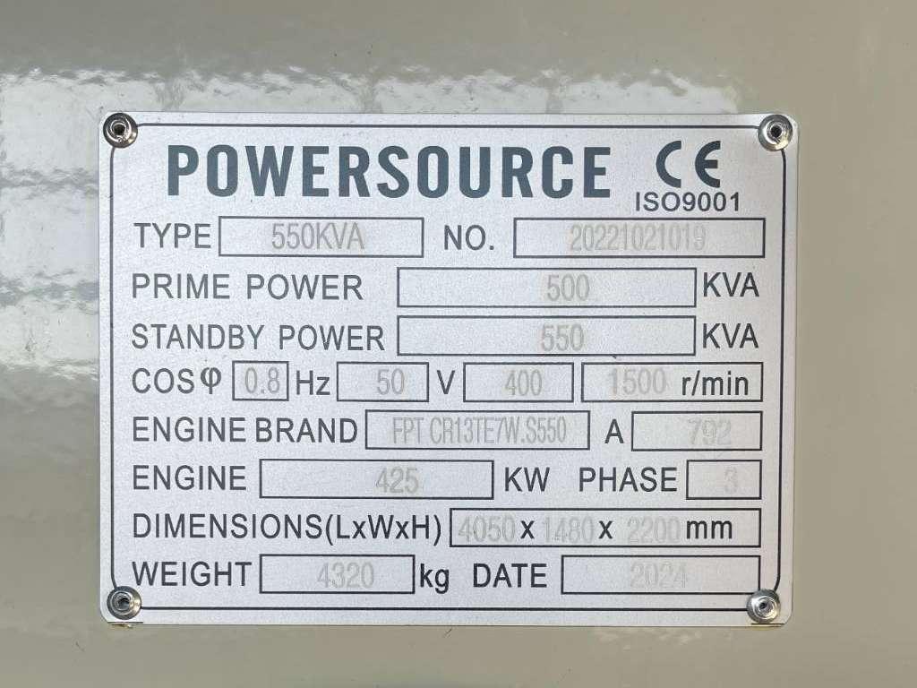 Iveco CR13TE6 - 550 kVA Generator - DPX-19797 Foto 6
