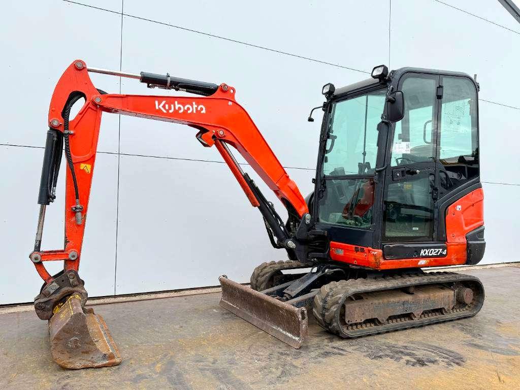 Kubota KX027-4 - Hammer Lines / Quick Coupler Foto 2