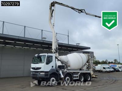 Renault Kerax 8X4 Mecbo M3-23/100-BZ Pomp+Mixer Big-Axle Steelsuspension Euro 5 in vendita da BAS World B.V.