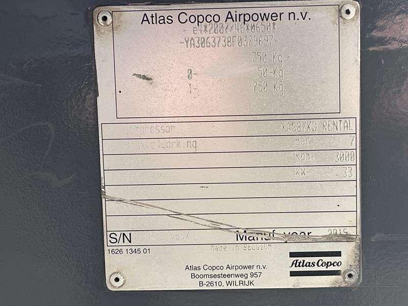 Atlas Copco XAS 87 KD Foto 3