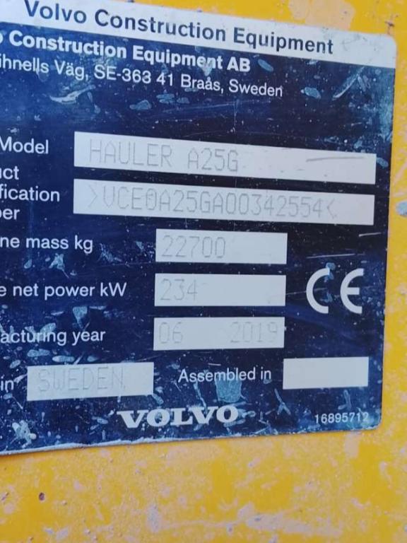 Volvo A25G Foto 5