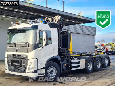 Volvo FM 460 8X4 NEW! Palfinger Q200Z95TR Crane Kran + HT 24 TEC Hooklift ACC LED in vendita da BAS World B.V.