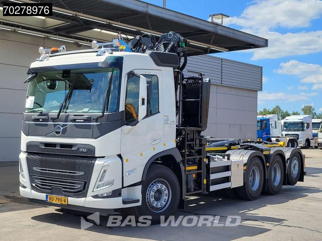 Volvo FM 460 8X4 NEW! Palfinger Q200Z95TR Crane Kran + HT 24 TEC Hooklift ACC LED Foto 11