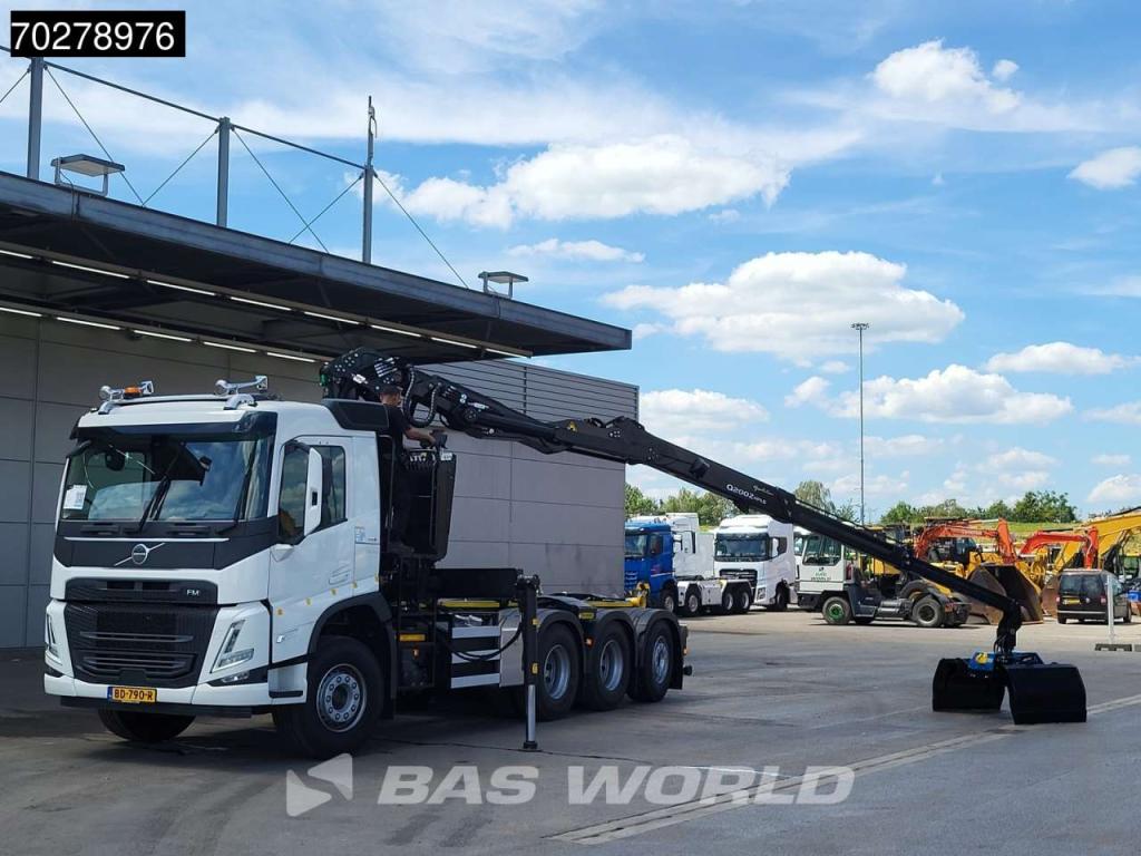 Volvo FM 460 8X4 NEW! Palfinger Q200Z95TR Crane Kran + HT 24 TEC Hooklift ACC LED Foto 5