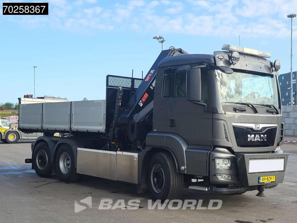 Man TGS 26.500 6X2 Prepared NL-Truck NEW APK HIAB X-HIPRO 302 E-6 Crane Kran Fifth wheel Foto 18