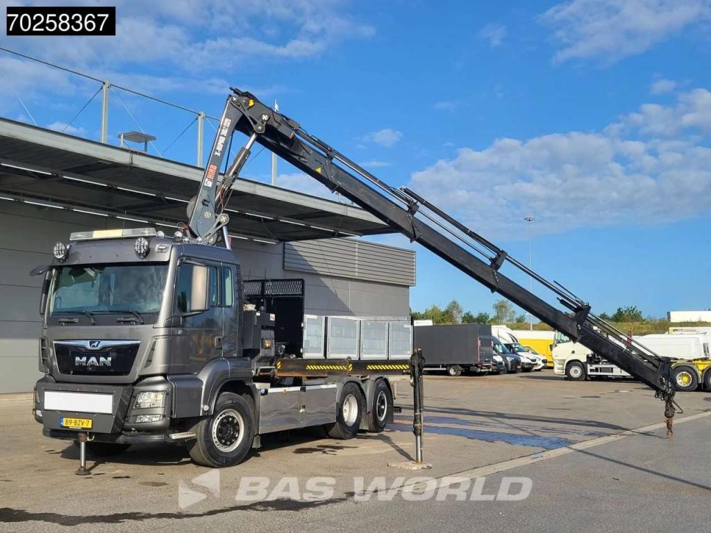 Man TGS 26.500 6X2 Prepared NL-Truck NEW APK HIAB X-HIPRO 302 E-6 Crane Kran Fifth wheel Foto 5