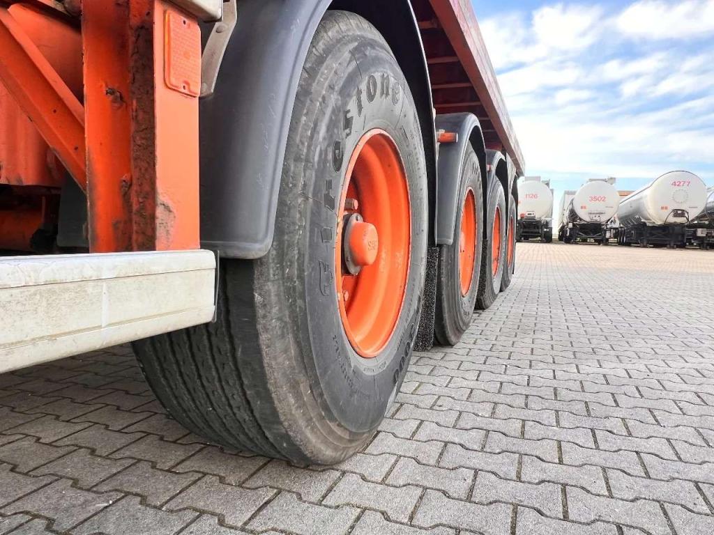 Mol 62 tons Ballast trailer, 4 axles, 2 steering axles, Belgium- trailer, 75% tyres Foto 22