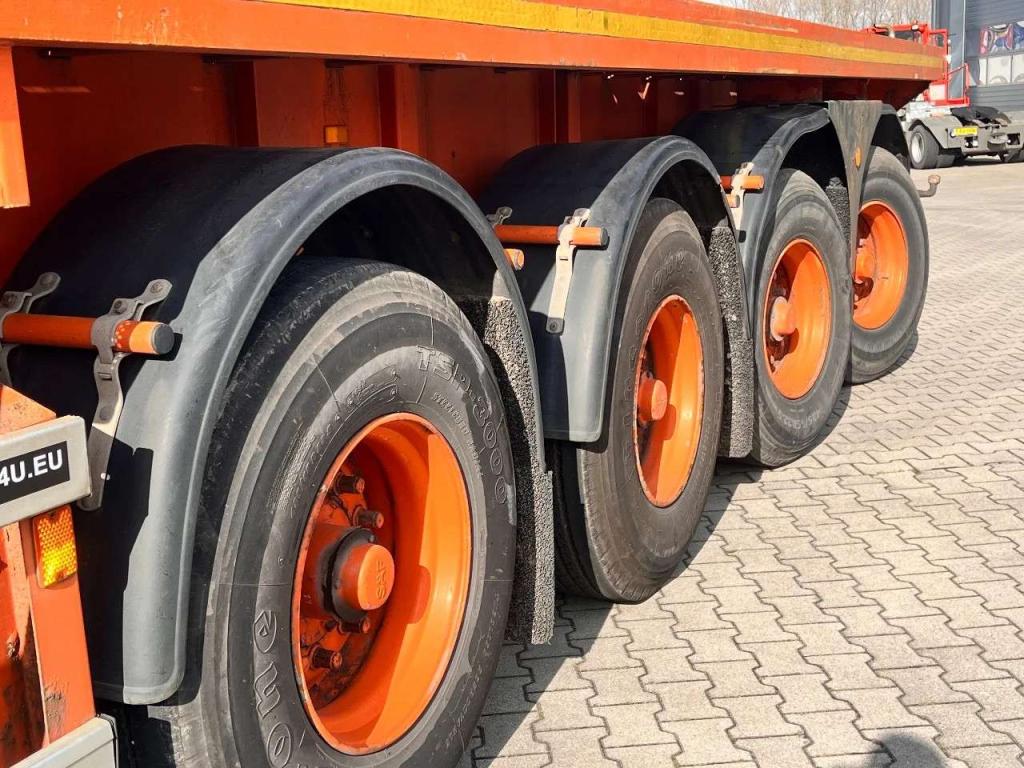 Mol 62 tons Ballast trailer, 4 axles, 2 steering axles, Belgium- trailer, 75% tyres Foto 25