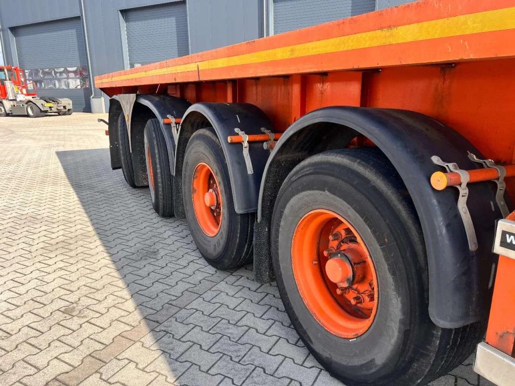 Mol 62 tons Ballast trailer, 4 axles, 2 steering axles, Belgium- trailer, 75% tyres Foto 27