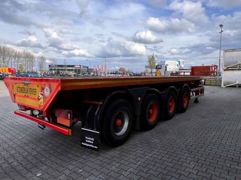 Mol 62 tons Ballast trailer, 4 axles, 2 steering axles, Belgium- trailer, 75% tyres Foto 3