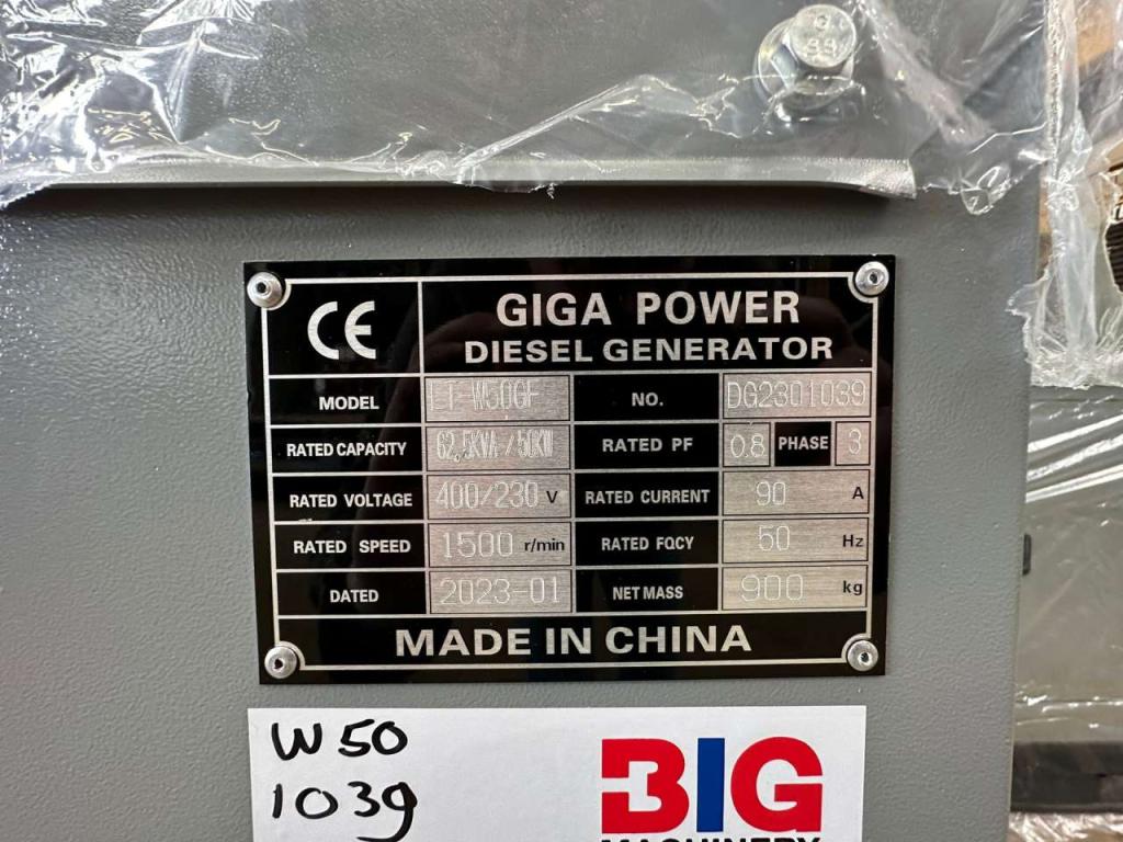 Giga Power LT-W50-GF 62.5KVA silent set Foto 10