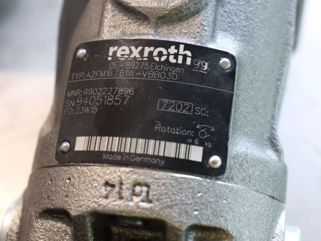 Bosch Rexroth A2FM16/61W-VBB040 Foto 4