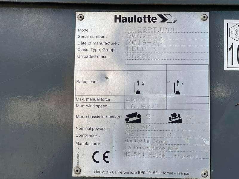 Haulotte HA 20 RTJ Pro Foto 13