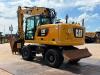 Caterpillar M316F Mobile excavator Foto 5 thumbnail