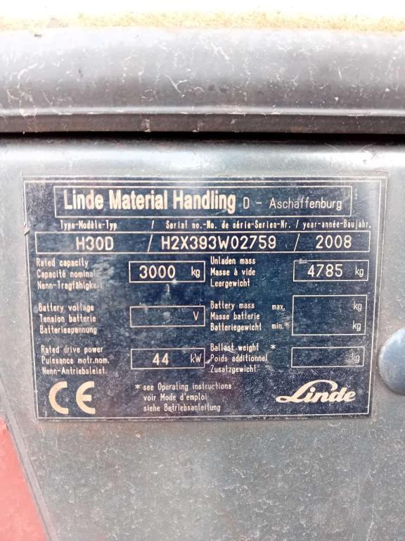 Linde H30D Foto 5
