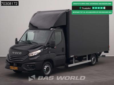 Iveco Daily 35S18 3.0L Automaat Laadklep 180PK Bakwagen ACC Airco Camera CarPlay Stoelverwarming Euro6 Me in vendita da BAS World B.V.