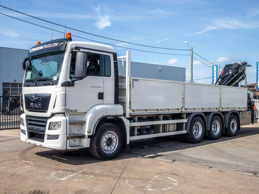 Man TGS 35.420 BL-8x4-4+HIAB 188 E-2 Foto 5
