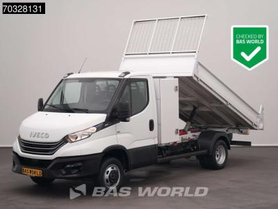 Iveco Daily 35C14 Automaat Dubbellucht Kipper met Kist 3,5t Trekhaak Airco Cruise Euro6 Tipper Benne Kiep in vendita da BAS World B.V.