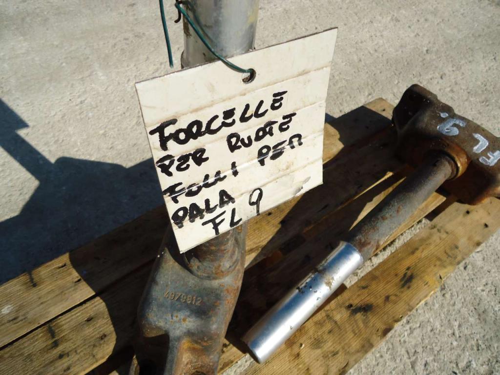 Forcella ruota folle per Fiat Allis fl9 (supporto) Foto 4