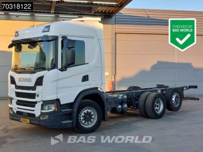 Scania G370 G 6X2 NL-Truck chassis Lift+Steering axle Automatic Euro 6 in vendita da BAS World B.V.
