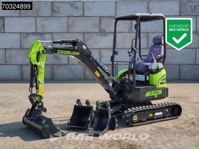 Zoomlion ZE18 GU KUBOTA ENGINE - CW / 3 BUCKETS - CE CERTIFIED in vendita da BAS World B.V.