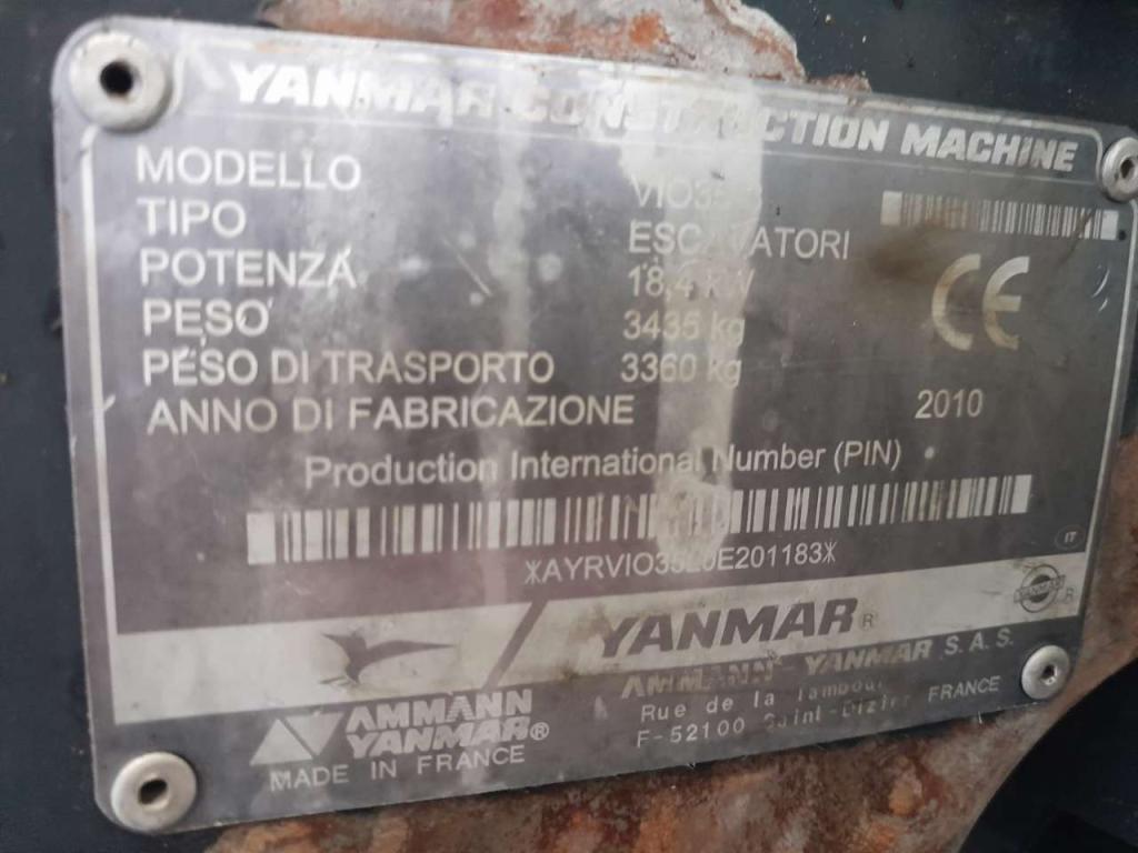 Yanmar vio35 Foto 7